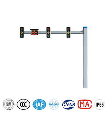 L型矩形方管信號燈（dēng）杆