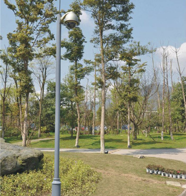 圓錐型監控杆件